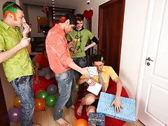 anal group orgy gay